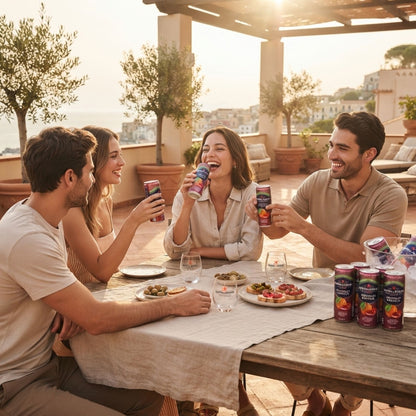 San Pellegrino sparkling fruit beverage cans