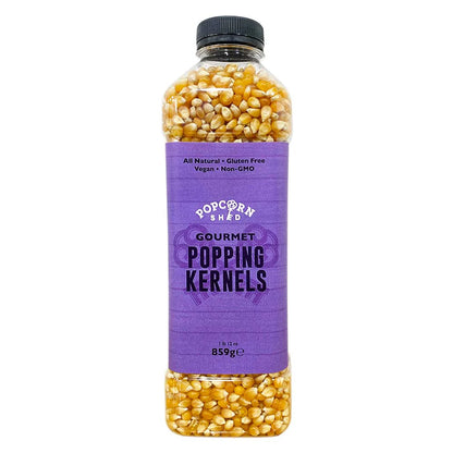 Gourmet popping kernels 859g bottle for fresh popcorn