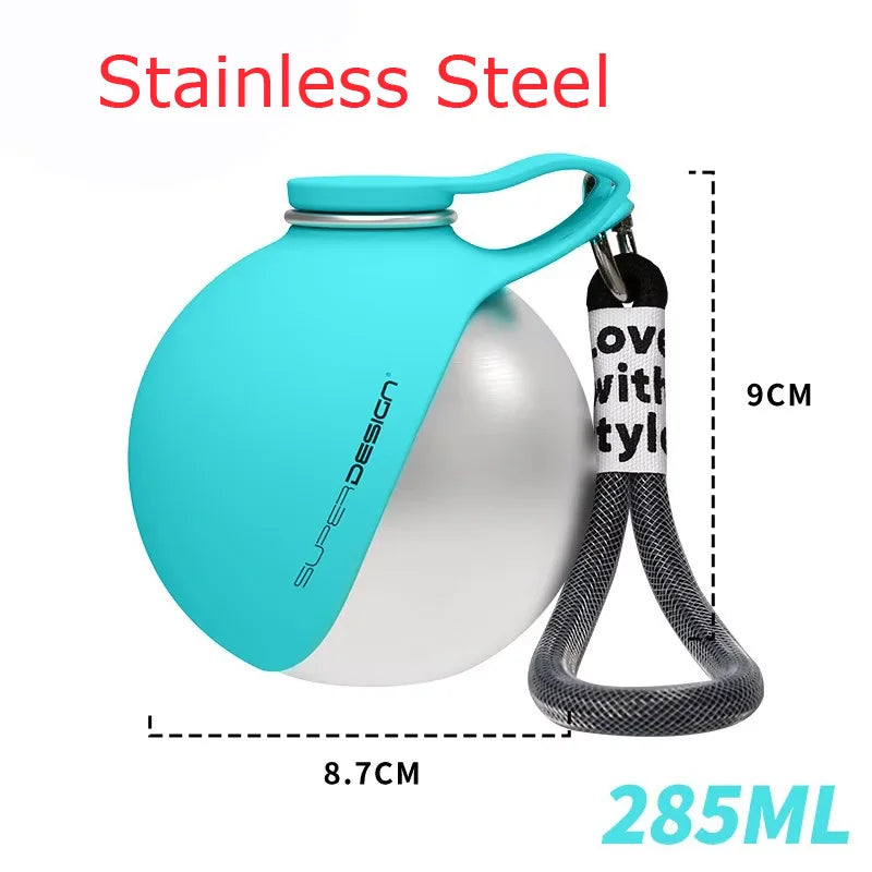285ml portable dog hydration bottle for travel