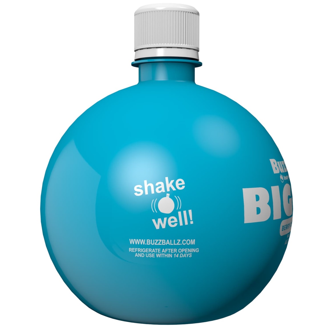 Fruity cherry and berry flavoured ready to drink beverage