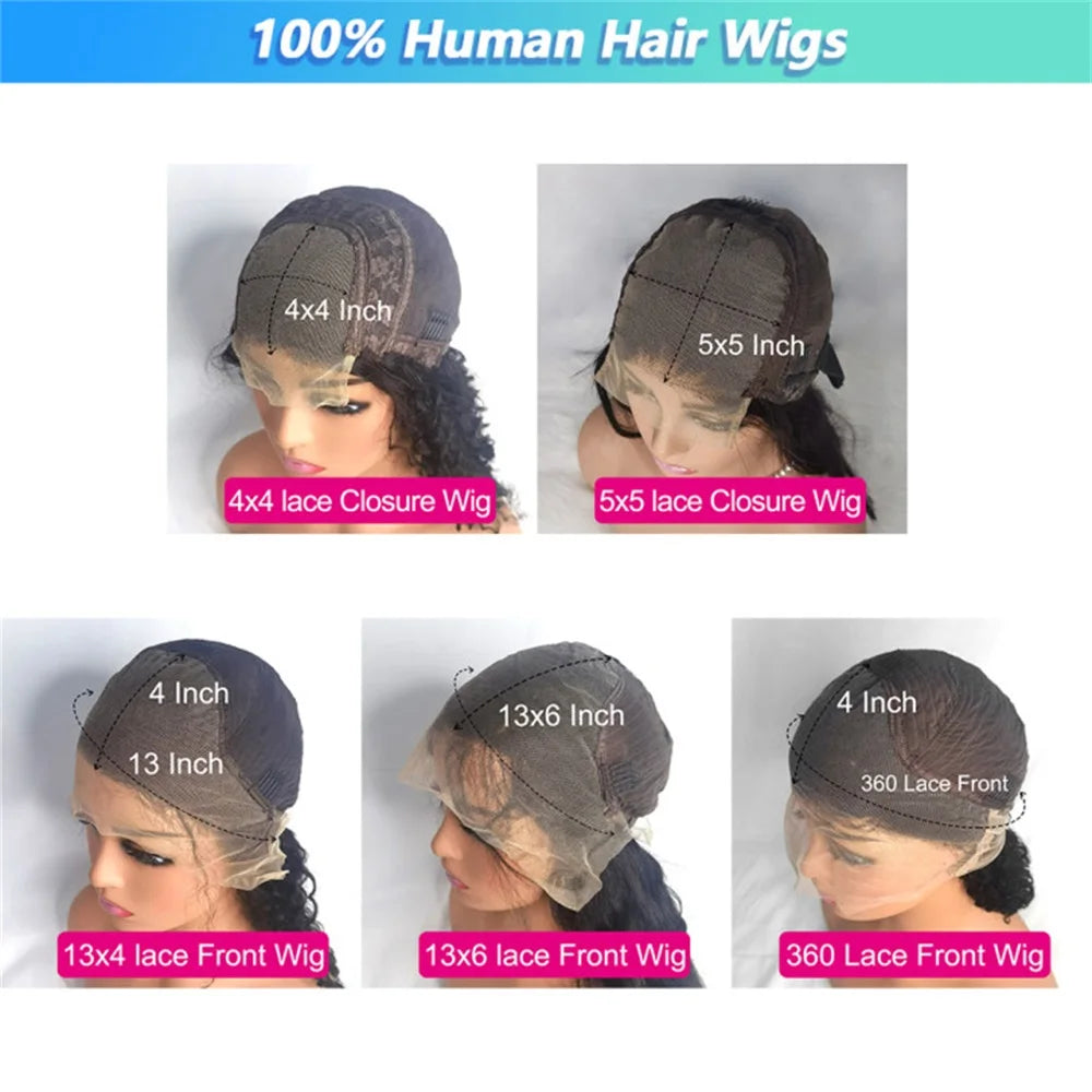 Full density body wave human hair lace front wig