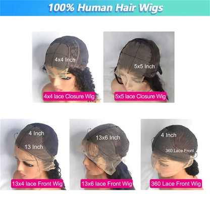 Full density body wave human hair lace front wig