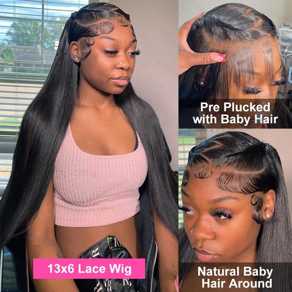 Glueless HD lace frontal wig for easy wear