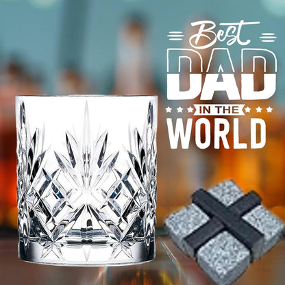 Premium whiskey gift for dad with elegant presentation