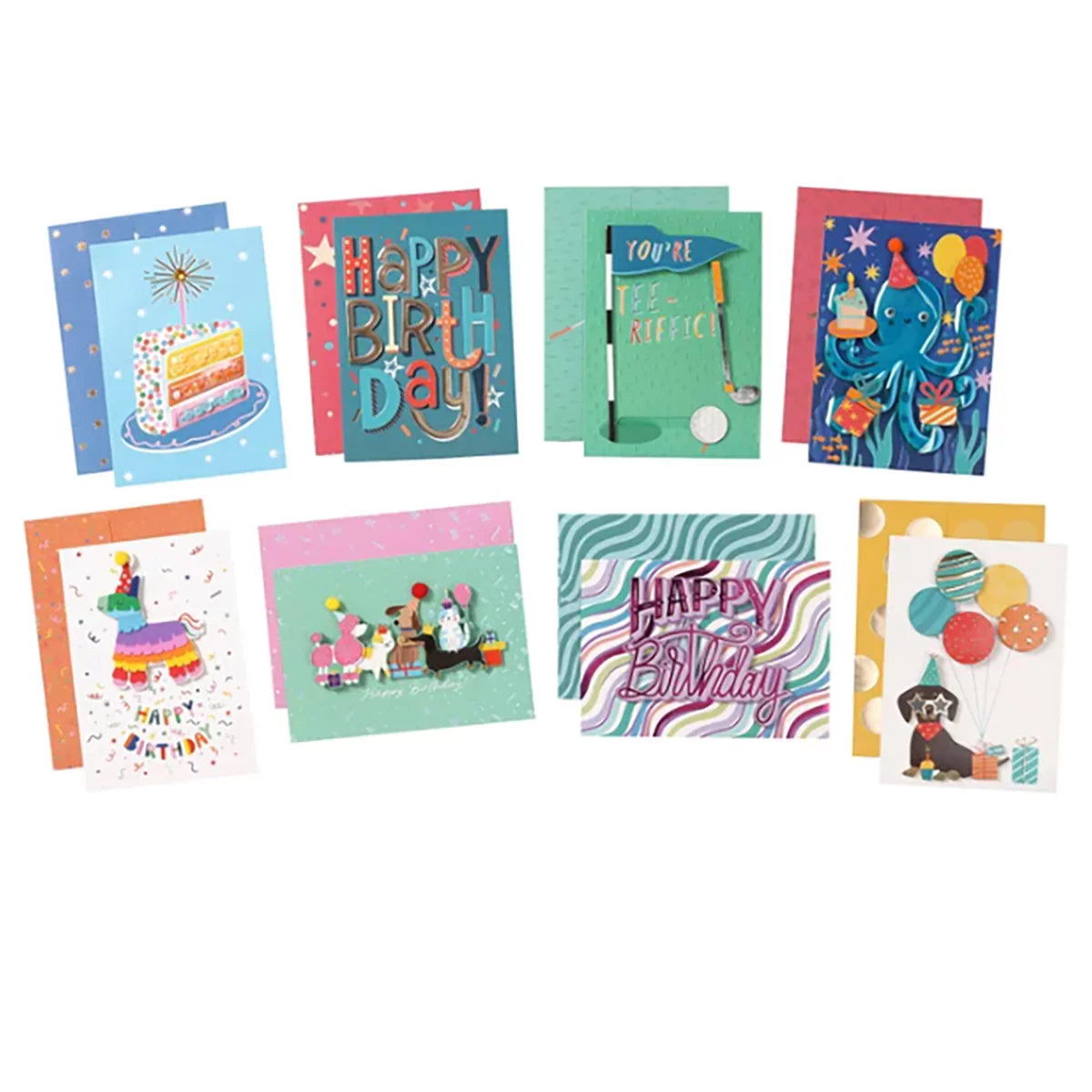 Elegant stationery set with luxury card designs