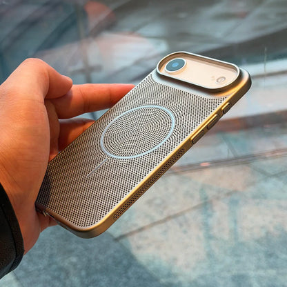 Lightweight metal mesh case for iPhone Pro and Pro Max models