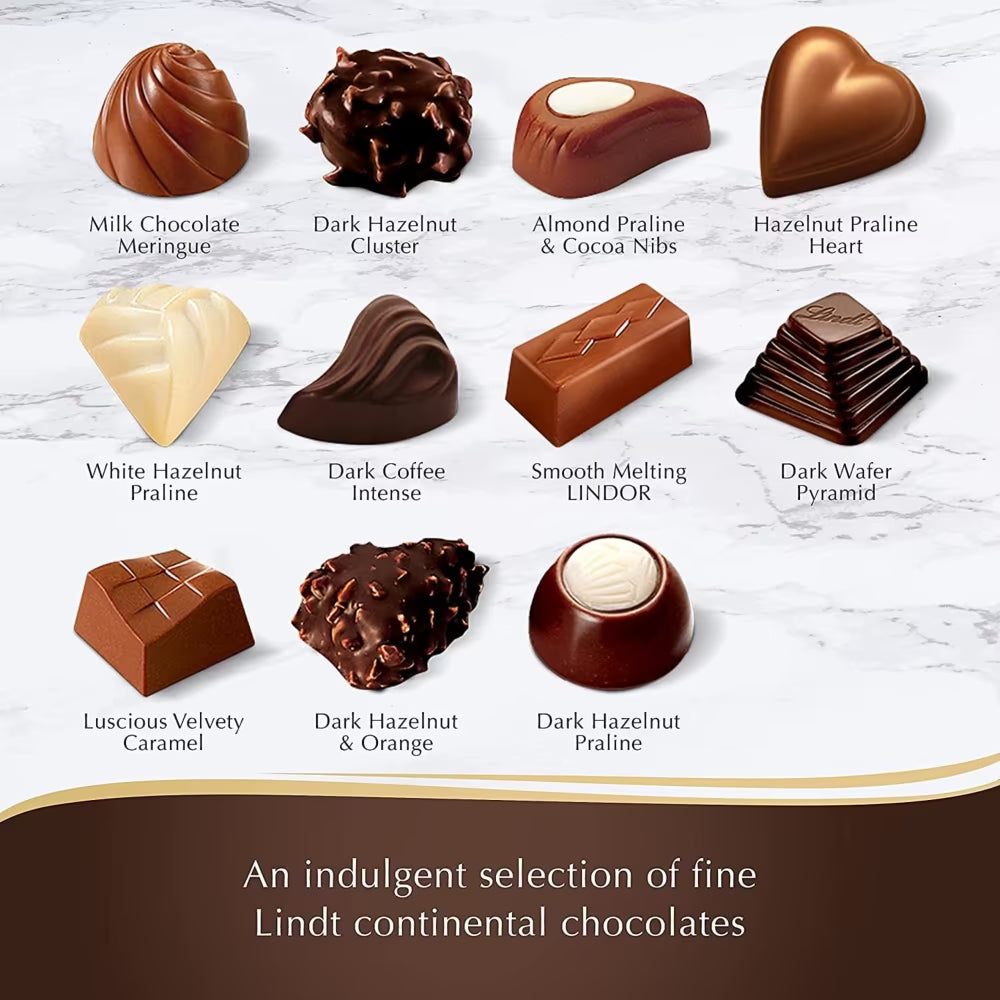 Luxury assorted chocolates for chocolate lovers
