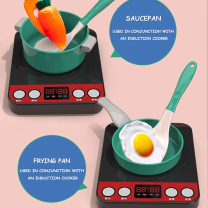 Pretend chef cooking toys designed for boys and girls age 3 plus