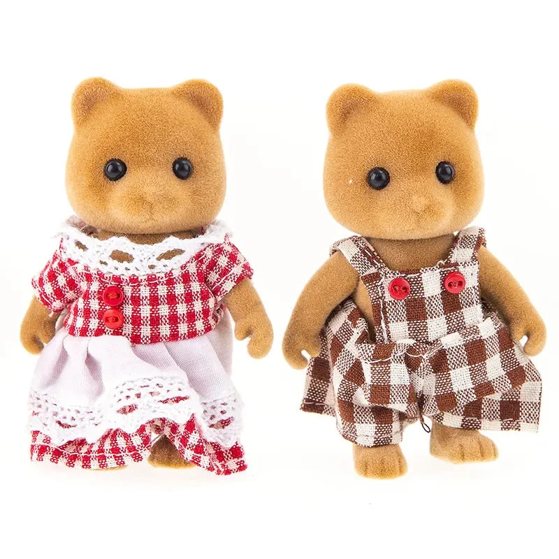 Kids toy doll house furniture and figures collection