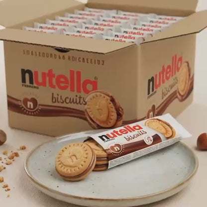 Nutella Biscuits 3 Pack 41.4g Crispy Hazelnut  Bulk Treats