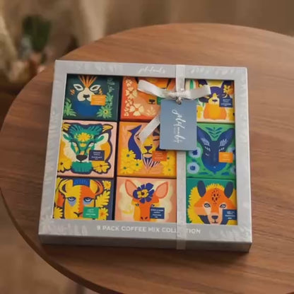 JOLAFUNBS Instant Coffee Gift Box 9 Flavour Selection