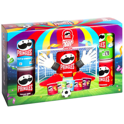Five pack Pringles crisps cans ideal for parties and events