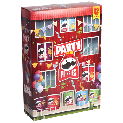 Pringles Party Pack assorted crisps 12 x 40g