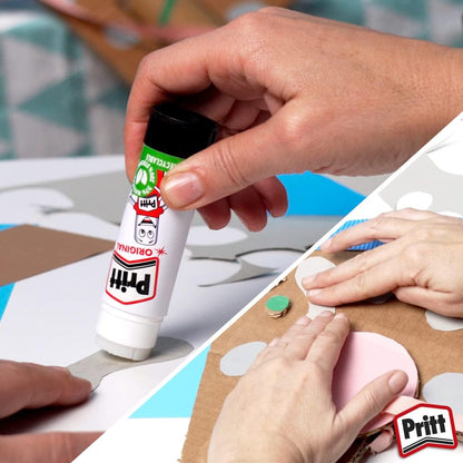 Pritt 22g glue sticks with smooth application