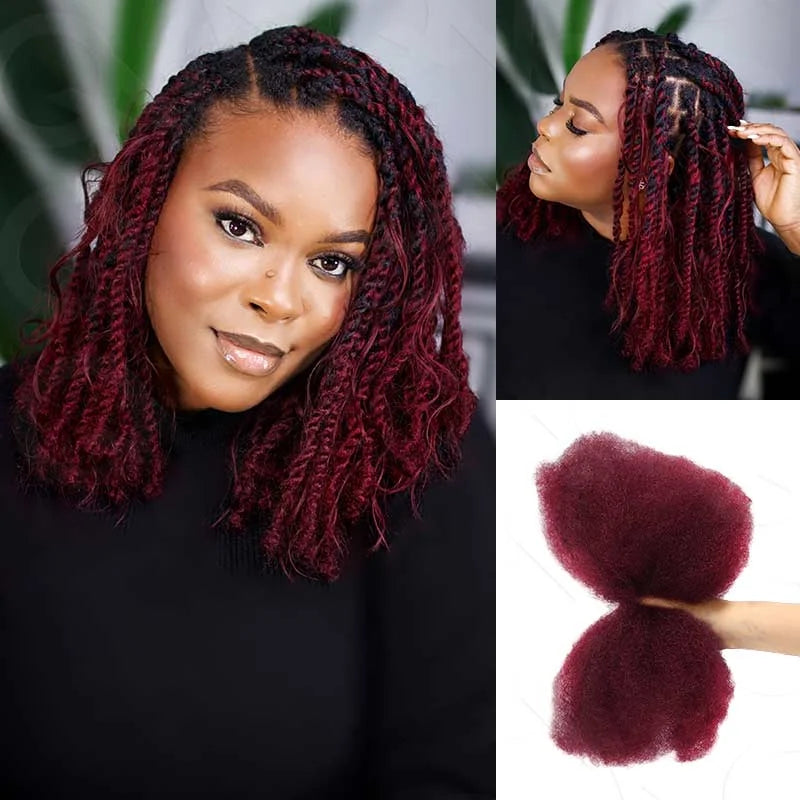 Virgin Remy bulk hair extension for braids