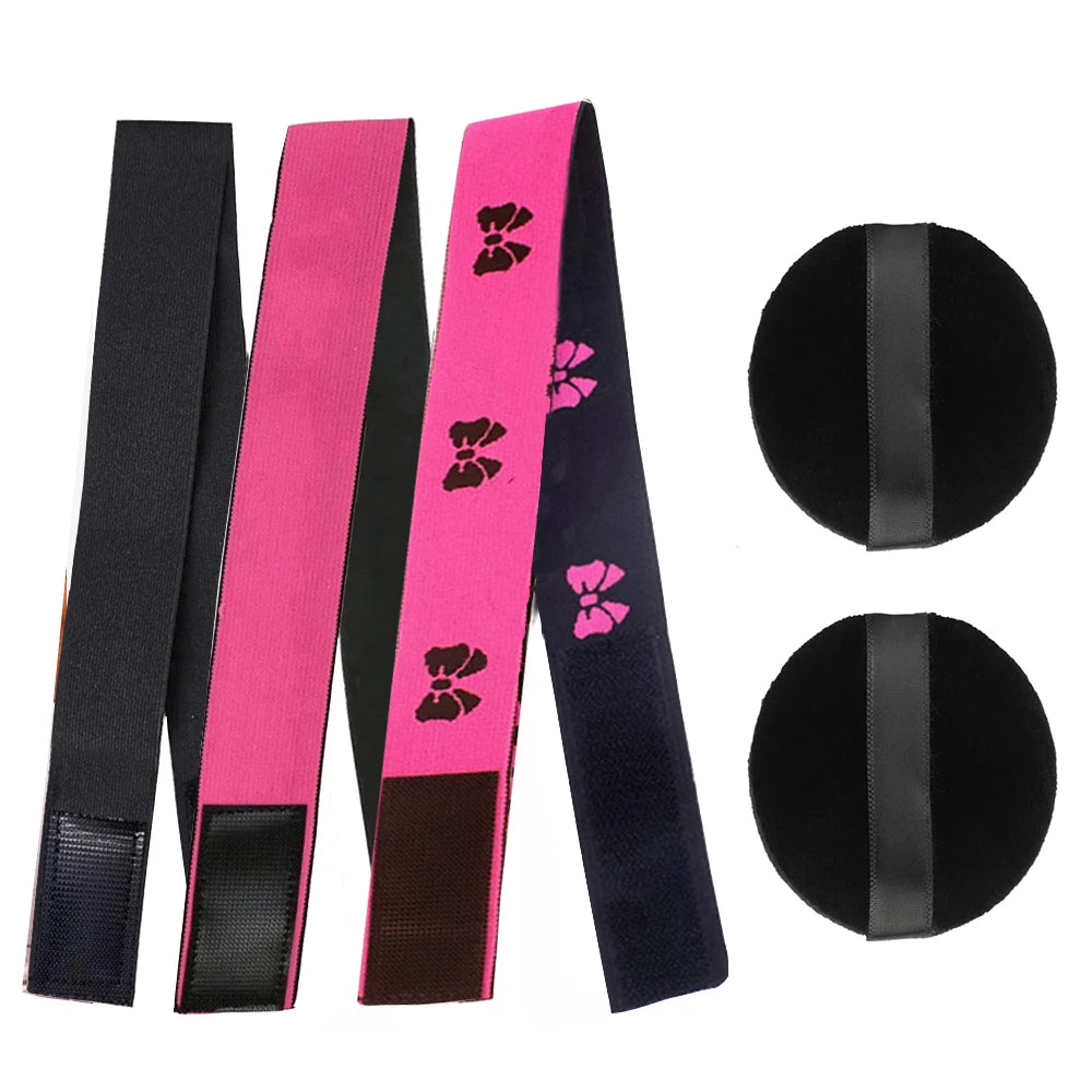 Elastic edge control band for lace front applications