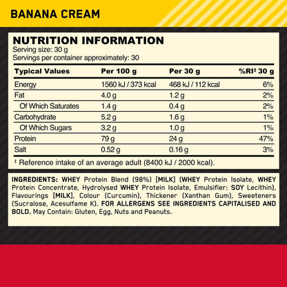 Whey protein to support lean muscle and daily performance