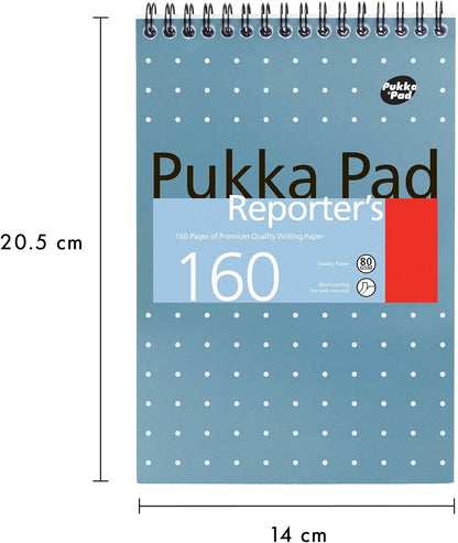 Pukka 80gsm paper notebooks for work or study