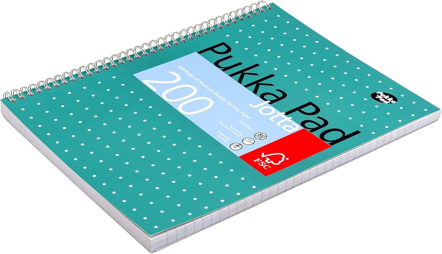 Office-ready notebooks with strong wire binding