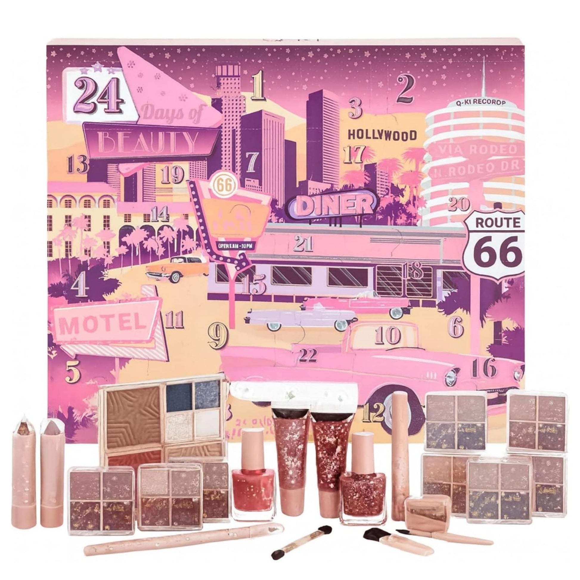 Q-Ki Hollywood Beauty Makeup Advent Calendar 2026