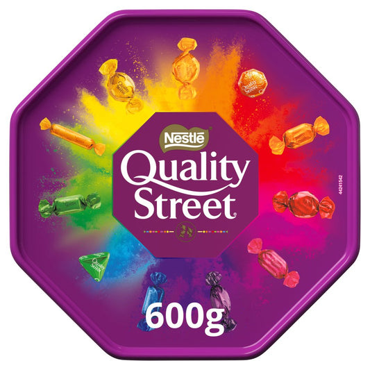 Quality Street Chocolate Tub 600g assorted chocolates