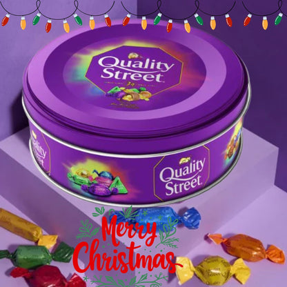 Mini Quality Street 410g sharing tubs with assorted chocolates