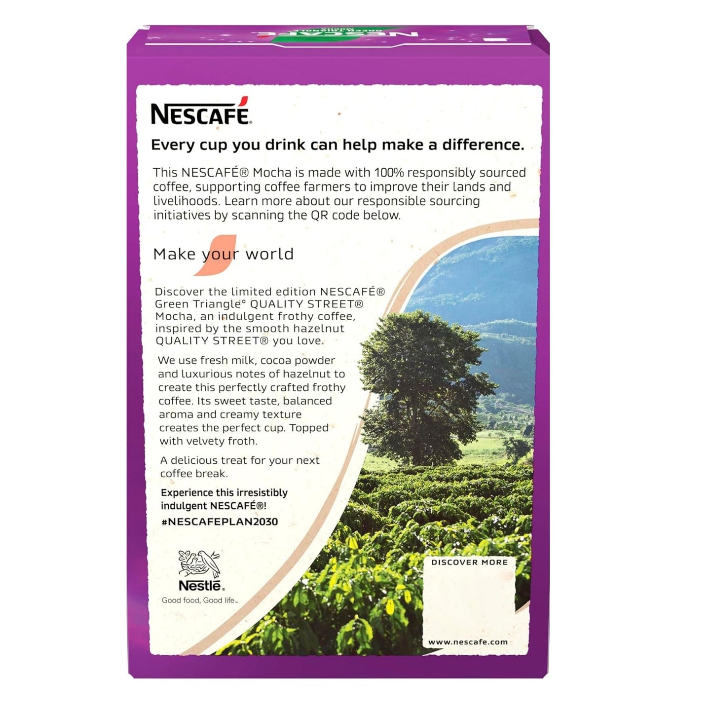 Nescafé Quality Street Mocha Sachets 4 x 7 Cups