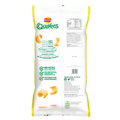Walkers Quavers Cheese Multipack Crisps