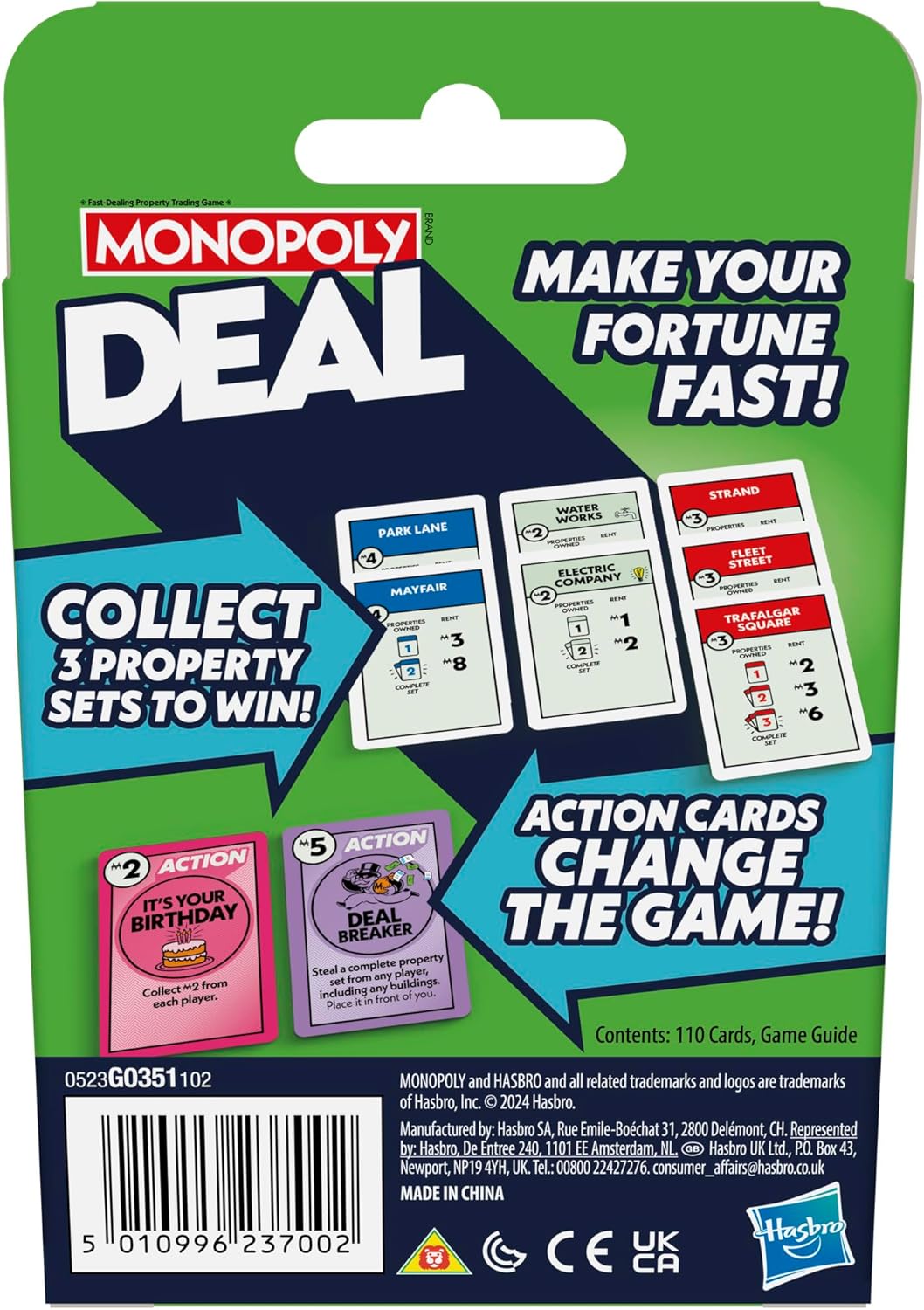 monopoly strategy card set for family nights