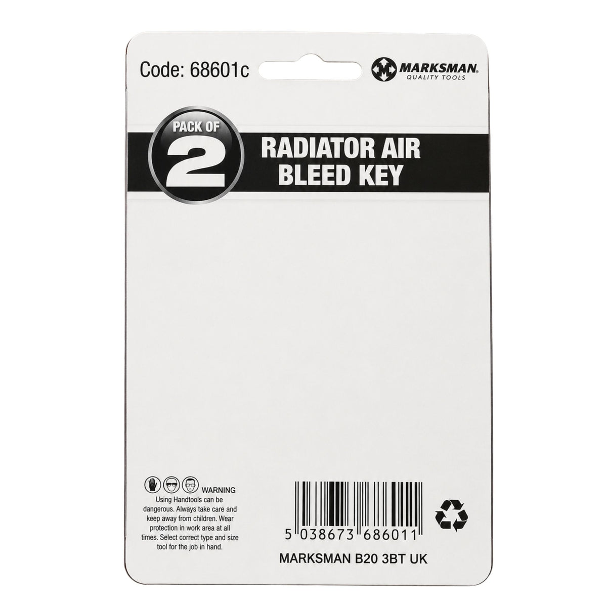 Brass Radiator Bleed Keys 4 Pack Air Vent Valve Keys
