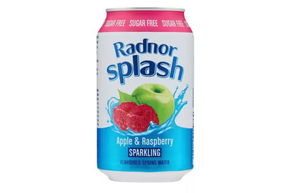 Crisp apple and raspberry sparkling water by Radnor