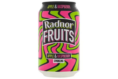 Apple and Raspberry flavoured sparkling drink by Radnor Fruits
