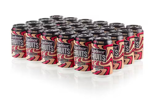Radnor Fruits Cherry & Vanilla sparkling juice drink for schools