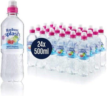 radnor splash apple raspberry flavoured water