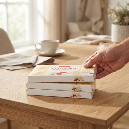 Raffaello Coconut and Almond white chocolate bars