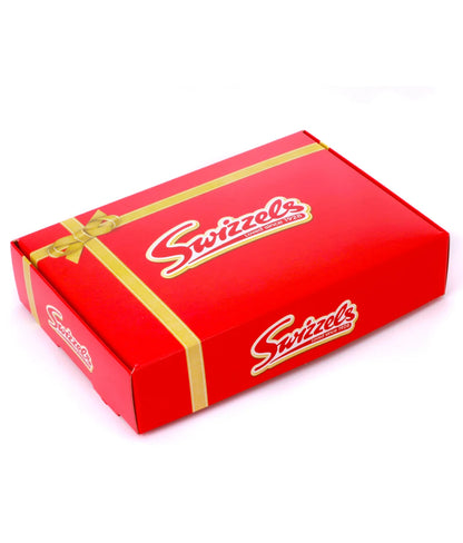 Colourful retro candy hamper with Squashies and Rainbow Drops