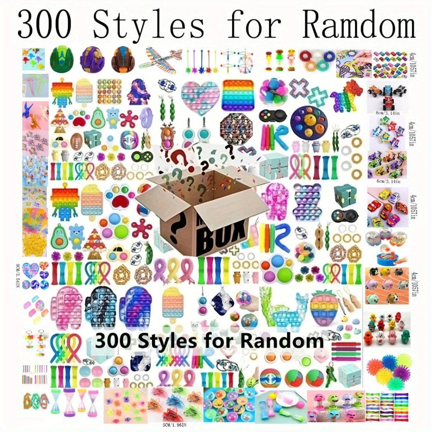 Random Fidget Toys Mystery Pack 10 Pieces