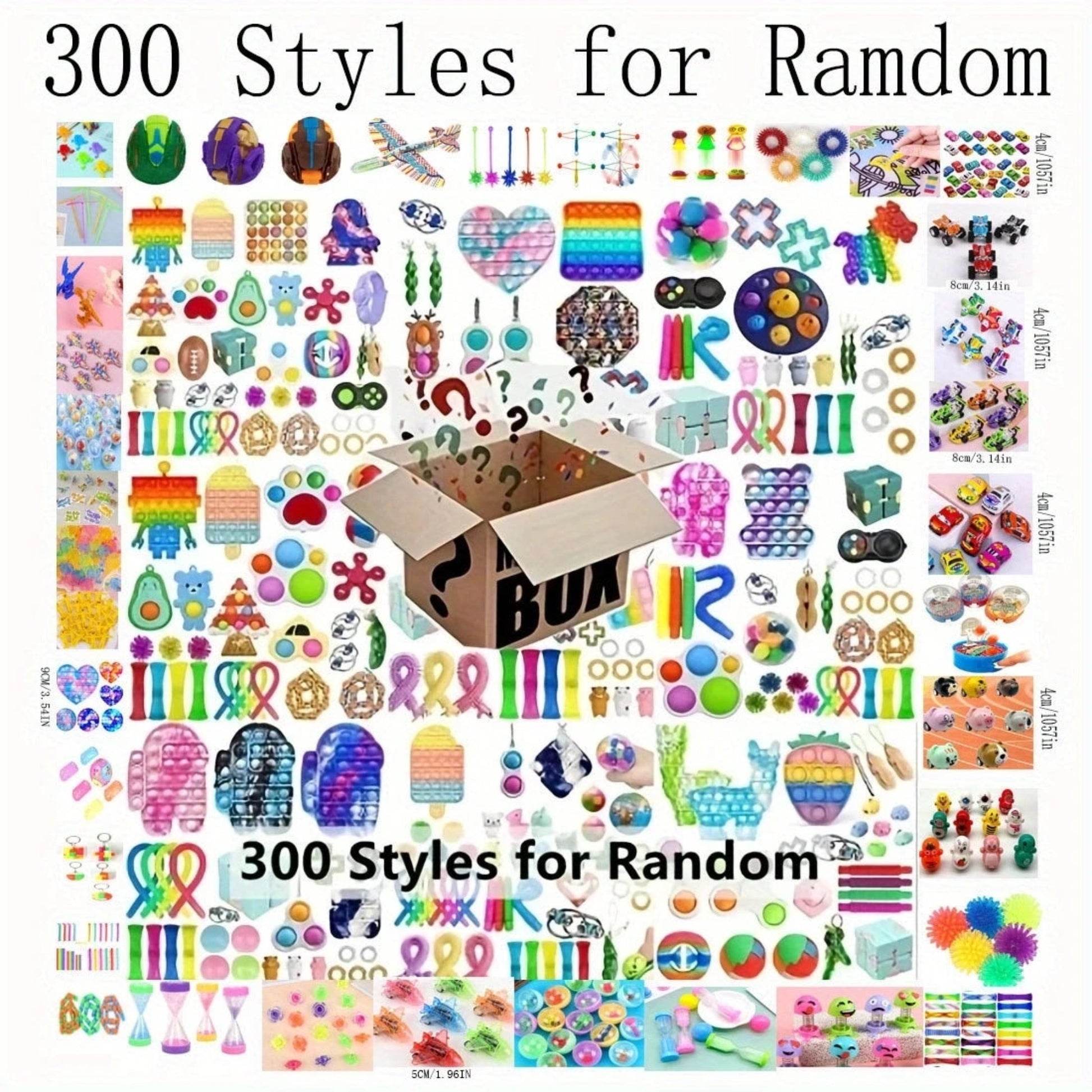 Random Fidget Toys Mystery Pack 10 Pieces