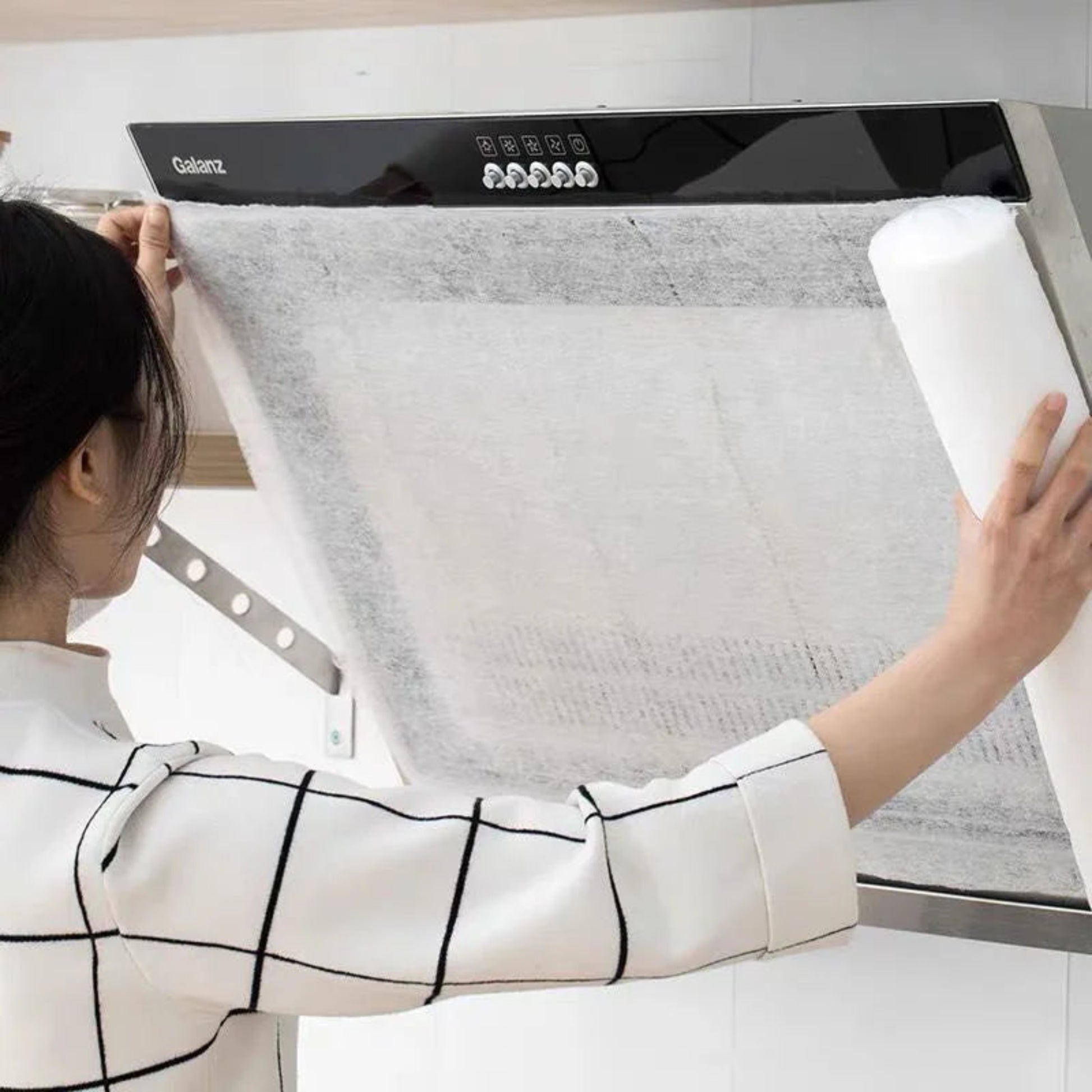 46cm Range Hood Filter Paper Non-Woven Oil-Proof