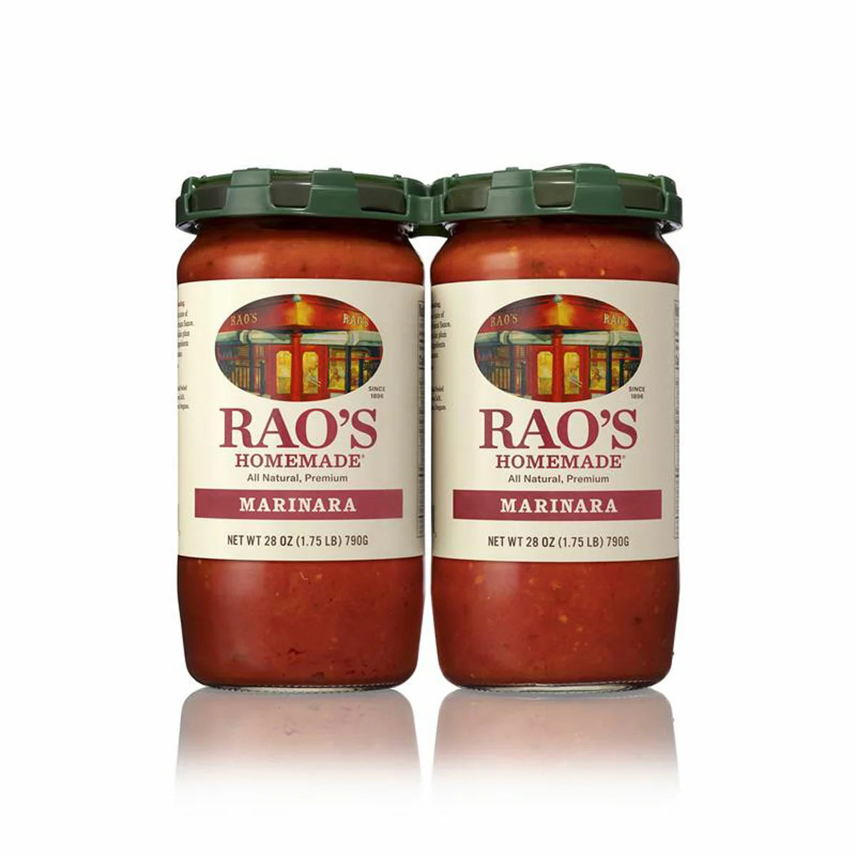 Rao’s Homemade Marinara Sauce 2 x 790g jars