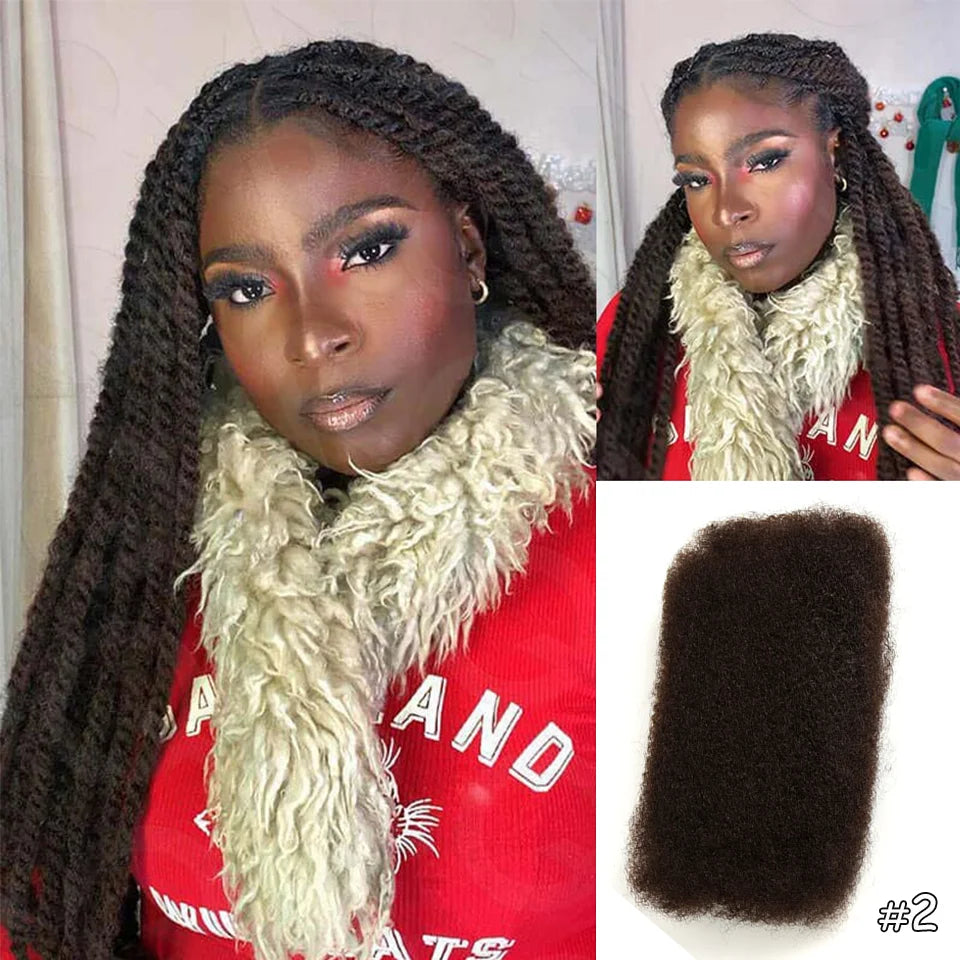 unprocessed afro textured hair for custom hairstyles
