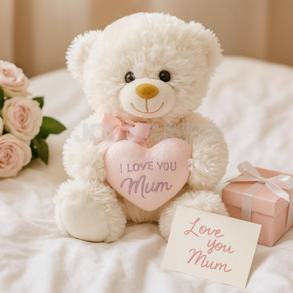 Premium soft teddy included in gift set