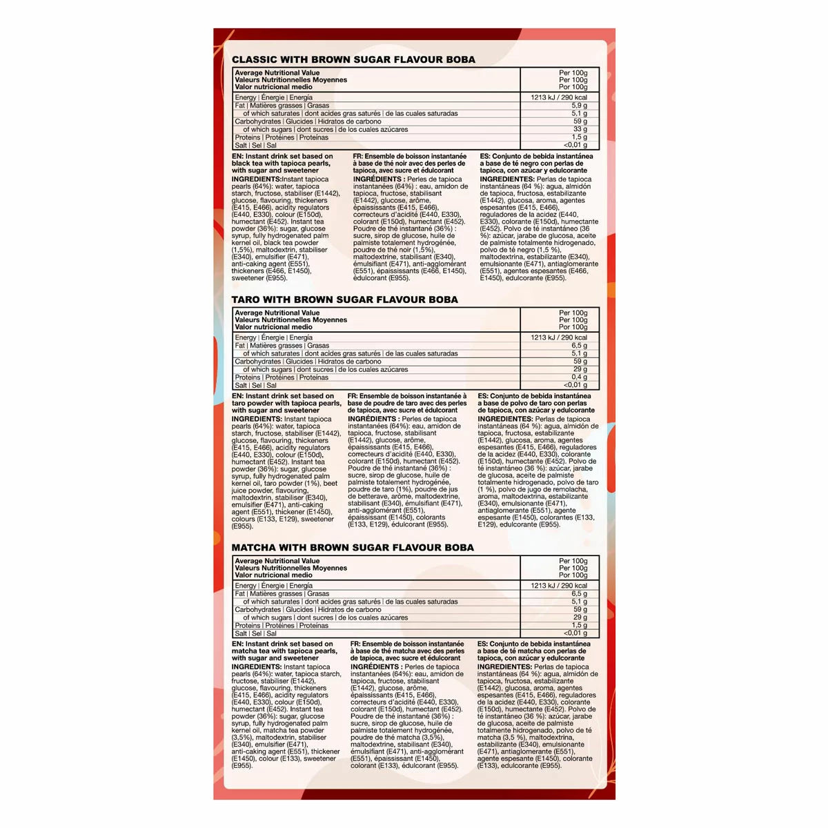 Ten servings per kit for home or small gatherings