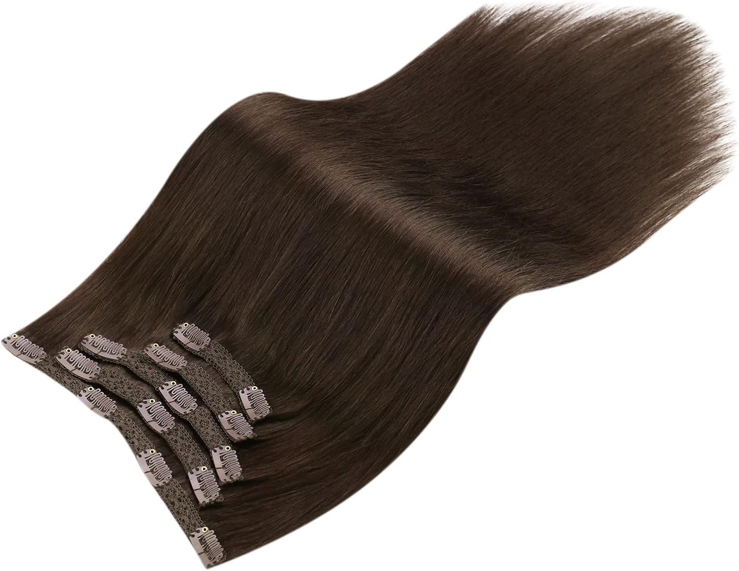 Real clip in hair extensions 14 inches long UK