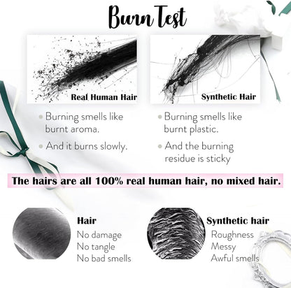 Balayage blonde micro hair extensions 50g 50 strands