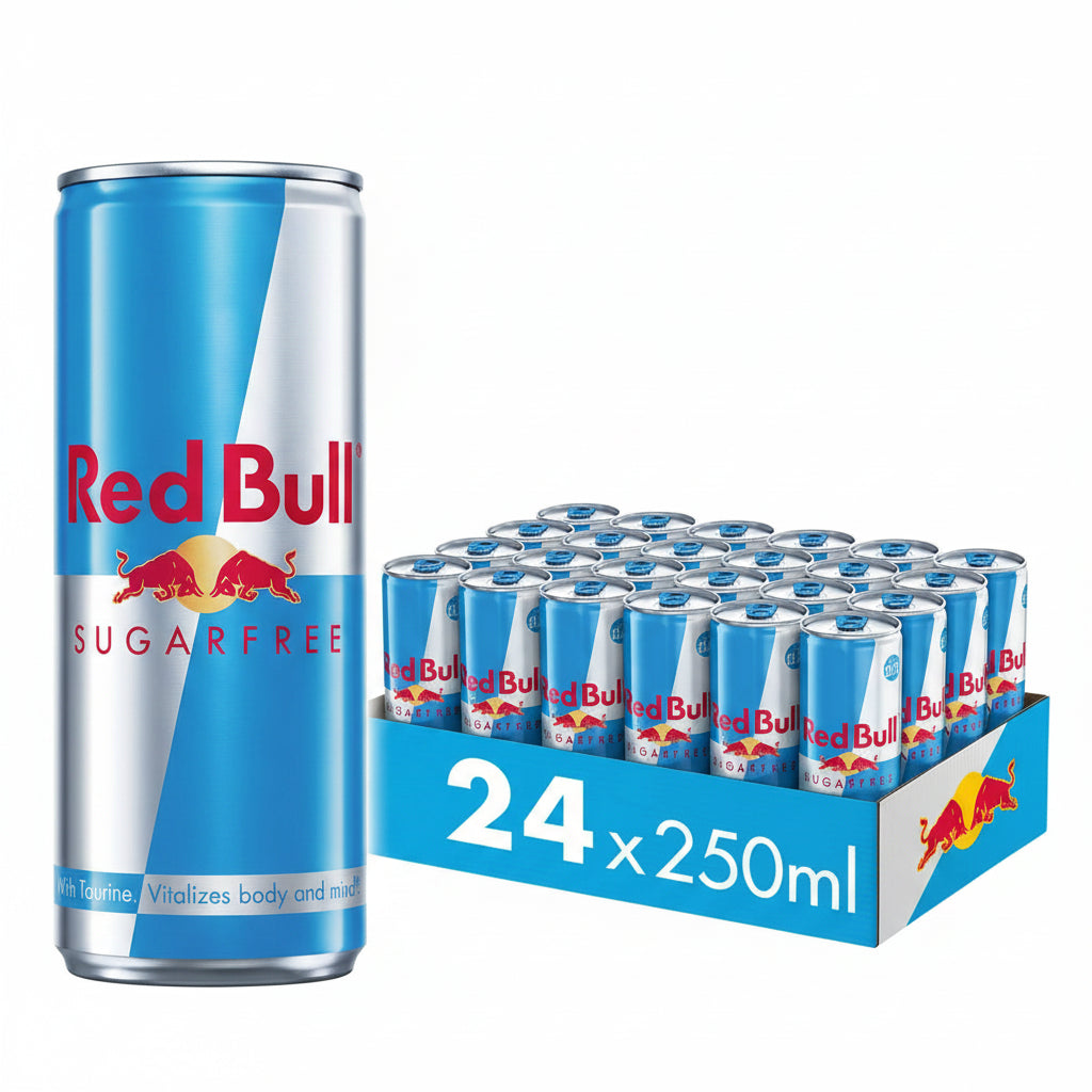 Red Bull Sugar Free Energy Drink 24 x 250ml