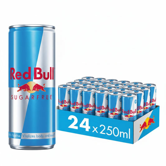 Red Bull Sugar Free Energy Drink 24 x 250ml