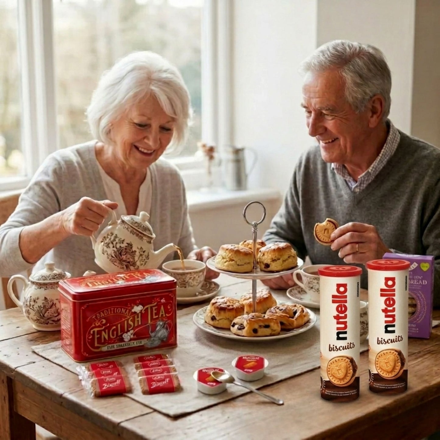 English tea gift set perfect for relaxing afternoons
