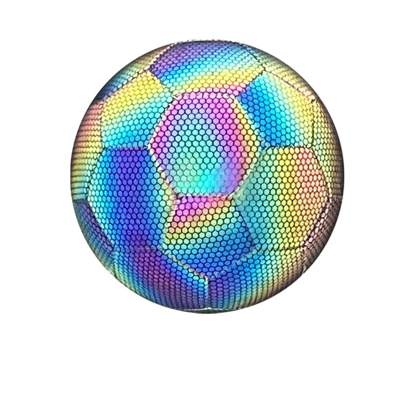 Bright glow football for casual matches