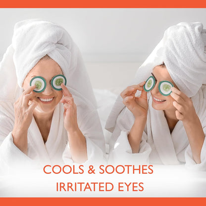 Soothing pads to hydrate and calm delicate eye skin